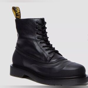 Dr Marten 1460 Sub 9 Black Water Proof Warm Fleece Lined Winter Boots NWOT